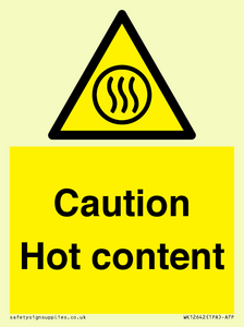Caution Hot content